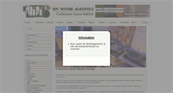 Desktop Screenshot of hifi-vintage-audiophile.fr